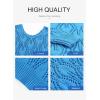 imageDokotoo Fall Sweaters Round Neck Crochet Hollow Out Cute Winter Pullover Sweaters for Women Trendy 2025Sky Blue