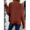 imageDokotoo Womens 2025 Fashion Casual Open Front Long Sleeve Chunky Knit Cardigans Sweaters Outerwear CoatsChestnut
