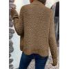 imageDokotoo Womens 2025 Fashion Casual Open Front Long Sleeve Chunky Knit Cardigans Sweaters Outerwear CoatsFlaxen