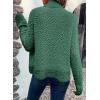 imageDokotoo Womens 2025 Fashion Casual Open Front Long Sleeve Chunky Knit Cardigans Sweaters Outerwear CoatsMist Green