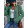 imageDokotoo Womens 2025 Fashion Casual Open Front Long Sleeve Chunky Knit Cardigans Sweaters Outerwear CoatsMist Green