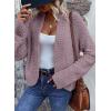imageDokotoo Womens 2025 Fashion Casual Open Front Long Sleeve Chunky Knit Cardigans Sweaters Outerwear CoatsPurple