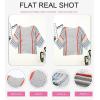 imageDokotoo Womens 2025 Summer Tops Casual Color Block Striped Lightweight Knit Trendy Boho Clothes Pullover SweatersB Gray
