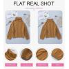 imageDokotoo Womens 2025 Winter Fall Solid Turtleneck High Neck Balloon Long Sleeve Sweaters Pullover OuterwearA Yellow 2