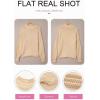 imageDokotoo Womens 2025 Winter Fall Solid Turtleneck High Neck Balloon Long Sleeve Sweaters Pullover OuterwearB Apricot