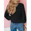 imageDokotoo Womens Cardigan Sweaters 2025 Lightweight Fall Oufits Clothes Trendy Long Sleeve Crochet Tops Casual JacketsBlack