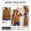 imageDokotoo Womens Cardigan Sweaters 2025 Lightweight Fall Oufits Clothes Trendy Long Sleeve Crochet Tops Casual JacketsBrown