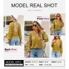imageDokotoo Womens Cardigan Sweaters 2025 Lightweight Fall Oufits Clothes Trendy Long Sleeve Crochet Tops Casual JacketsYellow
