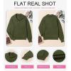 imageDokotoo Womens Quarter Zip Pullover Turtleneck Sweater Long Sleeve Fall Outfits Ribbed Knit Winter SweatersMoss Green
