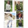 imageDokotoo Womens Quarter Zip Pullover Turtleneck Sweater Long Sleeve Fall Outfits Ribbed Knit Winter SweatersSky Blue