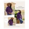 imageDokotoo Womens Sweaters Long Sleeve 14 Zip Pullover Polo V Neck Dressy Casual TopsA3 Purple