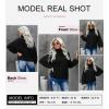 imageDokotoo Womens Turtle Neck Sweater Fashion 2025 Loose Casual Cozy Chunky Pullover TopsA Black