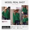 imageDokotoo Womens Turtle Neck Sweater Fashion 2025 Loose Casual Cozy Chunky Pullover TopsA Green