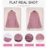 imageDokotoo Womens Turtle Neck Sweater Fashion 2025 Loose Casual Cozy Chunky Pullover TopsA Pink
