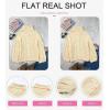 imageDokotoo Womens Turtle Neck Sweater Fashion 2025 Loose Casual Cozy Chunky Pullover TopsA White