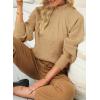 imageDokotoo Womens Turtleneck Oversized Sweaters Long Sleeve Pullover Knit Mock Neck TopsA Light French Beige