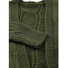 imageDokotoo Long Cardigans for Women Open Front 2025 Long Sleeves Lightweight Fall Sweaters with PocketsGreen