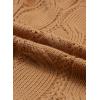 imageDokotoo Long Cardigans for Women Open Front 2025 Long Sleeves Lightweight Fall Sweaters with PocketsKhaki