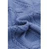imageDokotoo Long Cardigans for Women Open Front 2025 Long Sleeves Lightweight Fall Sweaters with PocketsSky Blue