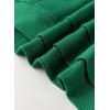 imageDokotoo Oversized Hoodies for Women Casual Long Sleeve Waffle Knit Drawstring Side Slit Pullover Sweatshirts with PocketGreen