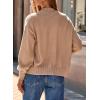 imageDokotoo Cardigan Sweaters for Women Lantern Sleeve Womens Cardigan Sweaters Fall Winter Clothes 2025Beige