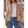 imageDokotoo Cardigan Sweaters for Women Lantern Sleeve Womens Cardigan Sweaters Fall Winter Clothes 2025Beige