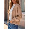 imageDokotoo Cardigan Sweaters for Women Lantern Sleeve Womens Cardigan Sweaters Fall Winter Clothes 2025Beige