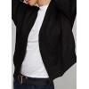imageDokotoo Cardigan Sweaters for Women Lantern Sleeve Womens Cardigan Sweaters Fall Winter Clothes 2025Black