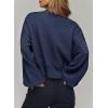 imageDokotoo Cardigan Sweaters for Women Lantern Sleeve Womens Cardigan Sweaters Fall Winter Clothes 2025Blue