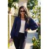 imageDokotoo Cardigan Sweaters for Women Lantern Sleeve Womens Cardigan Sweaters Fall Winter Clothes 2025Blue