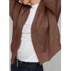 imageDokotoo Cardigan Sweaters for Women Lantern Sleeve Womens Cardigan Sweaters Fall Winter Clothes 2025Chestnut