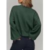 imageDokotoo Cardigan Sweaters for Women Lantern Sleeve Womens Cardigan Sweaters Fall Winter Clothes 2025Green