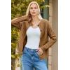 imageDokotoo Cardigan Sweaters for Women 2025 Fall Outfits Long Sleeve Crochet Knit SweatersDesert Palm