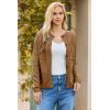 imageDokotoo Cardigan Sweaters for Women 2025 Fall Outfits Long Sleeve Crochet Knit SweatersDesert Palm