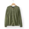 imageDokotoo Cardigan Sweaters for Women 2025 Fall Outfits Long Sleeve Crochet Knit SweatersMist Green
