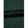 imageDokotoo Casual Quilted Jackets for Women Button Down Collared Long Sleeve Shirts Fall Jackets with Pockets 2025Blackish Green