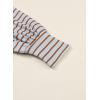 imageDokotoo Long Sleeve Tops Oversized 2025 Trendy Round Crew Neck Casual Color Block Womens Shirts BlousesGray