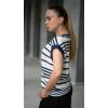 imageDokotoo Sweater Vest Women Striped V Neck Button Vest for Women Vest Top Spring Cardigan Sweaters for Women 2025Blue