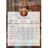 imageDokotoo Women Blouses Dressy Casual Color Block Long Sleeve Shirts V Neck Tops Fall Outfits 2025Blackish Green