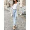 imageDokotoo Womens 2025 Fashion Casual Open Front Long Sleeve Chunky Cable Knit Cardigan Sweaters Outerwear Jacket Coats
