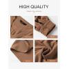 imageDokotoo Womens Blouses Tops for Women Trendy V Neck Smocked Blouses for Women Dressy Casual Long Sleeve Shirts for WomenKhaki