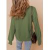 imageDokotoo Womens Casual V Neck Sweaters Long Sleeve Pullover Sweater Knit Jumper TopsGreen