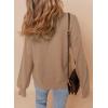 imageDokotoo Womens Casual V Neck Sweaters Long Sleeve Pullover Sweater Knit Jumper TopsKhaki