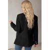 imageDokotoo Womens Double Breasted Blazer Jackets Casual Blazers Open Front Long Sleeve Lapel Collar Work Office Jackets BlazerColor Black
