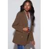 imageDokotoo Womens Double Breasted Blazer Jackets Casual Blazers Open Front Long Sleeve Lapel Collar Work Office Jackets BlazerDesert Palm