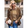 imageDokotoo Womens Double Breasted Blazer Jackets Casual Blazers Open Front Long Sleeve Lapel Collar Work Office Jackets BlazerDesert Palm