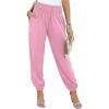 imageDokotoo Womens High Waisted Casual Loose Carrot Flowy Yoga Pants Trousers with Pockets