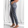 imageDokotoo Womens 2025 Soft Casual Drawstring Tie Elastic Waist Loose Jogger Pants with PocketsC Leopard Grey