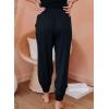 imageDokotoo Womens 2025 Soft Casual Drawstring Tie Elastic Waist Loose Jogger Pants with PocketsC Royal Blue
