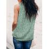 imageDokotoo Womens Casual Sleeveless Shirts Halter Neck Leopard Print Tank Top and BlousesMulticolor